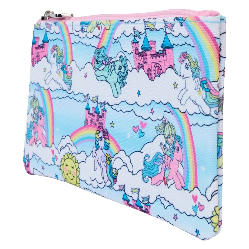 Loungefly Hasbro My Little Pony Sky Scene AOP Nylon Wristlet