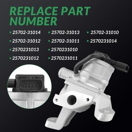 Ricmjend 25702-31013 Left Valve Emission Control NO.2 Compatible with Toyota Tundra 4Runner FJ Cruiser 2010-2023 Air Switch Valve 4.0L V6 Replaces 25702-31014 25702-31010 25702-31012