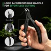 BALUCA Straight Edge Toenail Clippers for Thick Nails & Ingrown