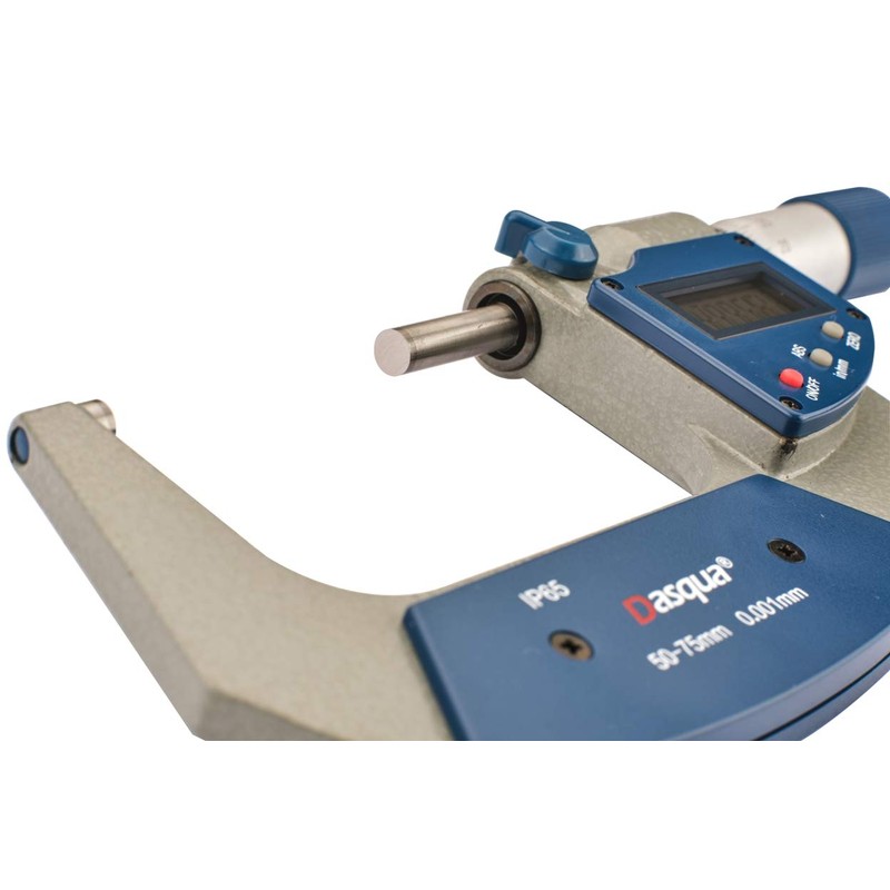 Dasqua 4410-1115 50-75Mm/2-3" Ip65 Digital Outside Micrometer