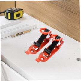 Sosoport 2pcs Metal Clamp Shovel Mount for Roof Rack Car Accessory Quick Installation Tool Holder for Vehicles Secure Tool Fixation for Overlanding Gear