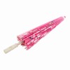 Women Handmade Umbrella Windproof Chinese Classical Dance Umbrella(Pink)