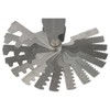 HOBBYIN 16pcs 29 Degree Acme Screw Pitch Gauge, Stainless Steel