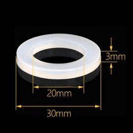 Shower Hose Washers, Pack of 12 1/2 Inch O Ring Rubber Washers Gaskets Flat Seal, Round Flat Spacers Made of Plastic for Connecting Pipes, Fittings and Showers