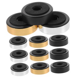LABRIMP 12pcs Speaker Isolation Feet Pads Sturdy Shock Absorption Bumpers for Amplifiers Home Theaters Studios Effortless Installation Reduces Noise Vibrations