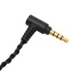 Earbuds Upgrade Cable 0.78mm 2 Pin 3.5mm Elbow Plug Pluggable