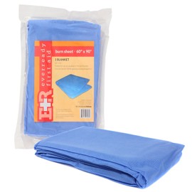 Ever Ready First Aid Sterile Burn Sheet Blanket – 60”x 90” (36 Count)