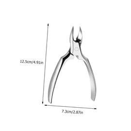 OHPHCALL 1set Stainless Steel Cuticle Scissor Nail Cuticle Trimmer Tool Nail Barb Trimmer