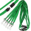 Ollain 25 Pack Breakaway Lanyard with J-Hook Bulk Flat Lanyards