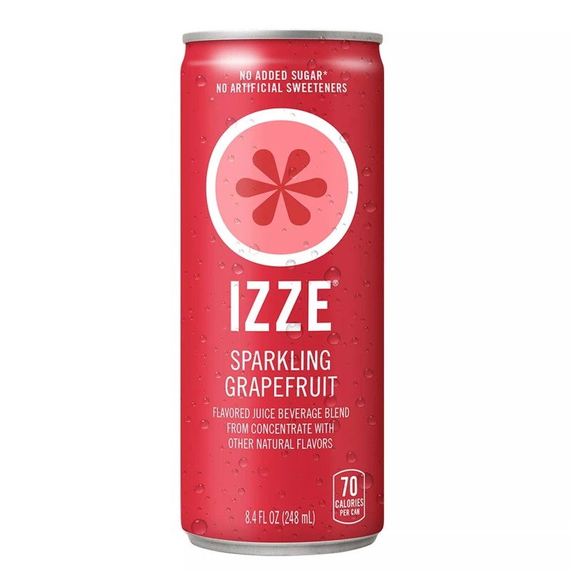 Izze Sparkling Juice, 4 Flavor Variety Pack, 8.4 Fl Oz