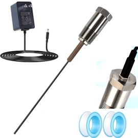 Powered Anode Rod, vattceel Water Heaters Anode Rod Titanium Anode Rod(10-45 Gallon Tank), Electrical Anode Rod,No More Sulfur/Rotten Egg Smell,Prevent Corrosion of Storage Tanks