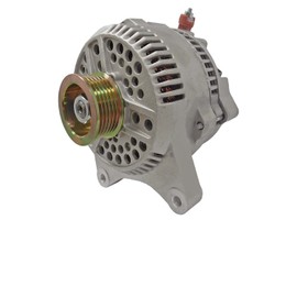 New Alternator Replacement For Ford Mercury 4.6L 5.4L V8 6.8L V10 F F150 F250 F350 Series E E150 E250 E350 Series Mustang 99-05 GL-485, GL-8725-RM, AL7537N, AL7537X, 7776, AFD0039, 40014033, 40014033R