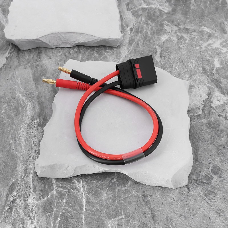 Create idea QS8 to 4mm Banana Bullet Plug Charger Cable