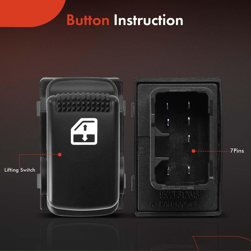 A-Premium Power Window Switch Compatible with Kia Sorento 2004 2005