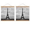 FALAMON 2 Pack Magnetic Poster Hanger Frame,14x22 14x20 14x24 Teak