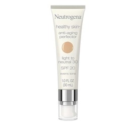 Neutrogena Retinol Treatment & Tinted Facial Moisturizer, Healthy Skin Anti-Aging Perfector, Broad Spectrum SPF 20 Sunscreen & Titanium Dioxide, Blend