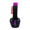 swisstrailbell® Mexico Edition Deep Black: PurpleBike, Purple Band, Bicycle Bell,