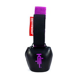 swisstrailbell® Mexico Edition Deep Black: PurpleBike, Purple Band, Bicycle Bell, Trailbell, Signal Bell