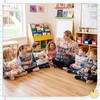 Tranqun 6 Pcs Composition Notebook Classroom Pillow Covers 18 x