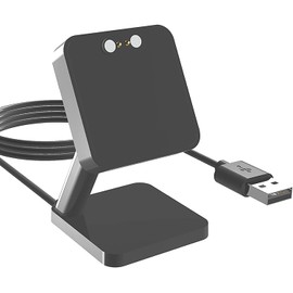 Blueshaweu Magnetic Charger Compatible with TOOBUR IDW13 1.8 Inch Smart Watch, Portable Charger Compatible with TOOBUR IDW13 / Gydom IDW13 / IDW13 Smart Watch, Black