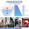 YUKANG Progressive Multifocus Reading Glasses for Women Men Anti Blue
