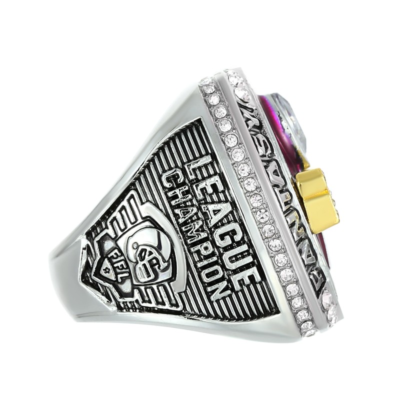 K-toobeely 2026 Fantasy Football Championship Ring Red with Box League