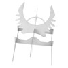 Stainless Steel Chicken Stand Removable Portable MotorcycleShape BBQ Roaster Stand