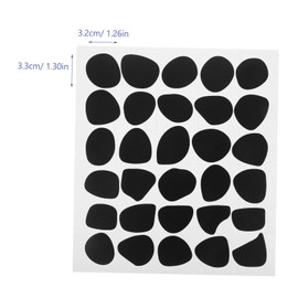 Vaguelly 480 pcs Irregular Dot Minimalist Wall Stickers for Room Classroom Decor Safe Easy to Apply Durable Black Wall Decal for Creative DIY Decoration