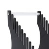 Record Storage Holder 12 Slots Acrylic Vinyl Record Organizer Easy