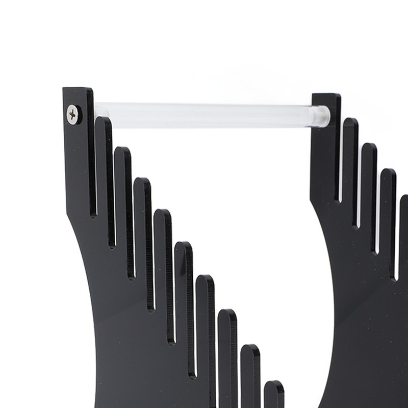 Record Storage Holder 12 Slots Acrylic Vinyl Record Organizer Easy