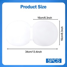 5PCS Clear Table Tennis Racket Protective Film, Double-Sided Table Tennis Bat Protector Film, Scratch-Resistant Pingpong Paddle Protection Film, Essential Racket Accessory for Rubber Care