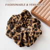 Leopard Print Headband 2 Pieces Silk Hair Bobbles Large Hair