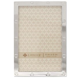 Lawrence Frames Picture Frame, Metal, Gold, 4x6