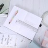 10 Pack Clear Ruler Bookmark Plastic Binder Divider A5 Straight