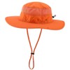 Connectile Unisex Outdoor Mesh Safari Hat, Solid, Wide Brim, UV