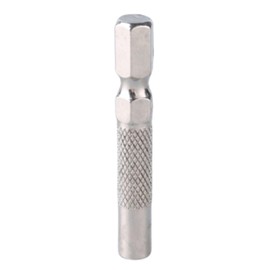 PTILSERY Hexagon Shank 6.35mm 1/4"" Insert Bit Adapter To 4mm Screwdriver Bit Adapter Magnetic Holder Handle Hand Tool