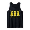 Funny Softball Sports Easter Bunny Rabbits Easter Day Tank Top