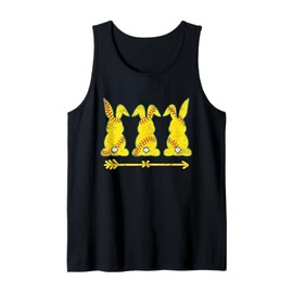 Funny Softball Sports Easter Bunny Rabbits Easter Day Tank Top