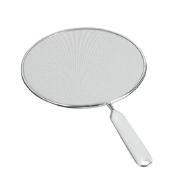 Metaltex Splash Guard Fritto Tinned, Silver, 21 cm, 206121