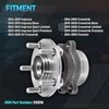 2 Pcs Rear Wheel Bearing and Hub Assembly with 5-Lug