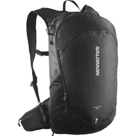 Salomon Trailblazer 20 Unisex Hiking Backpack, 20L, Versatile, Easy to Use, and Comfy & Light, Black, Alloy
