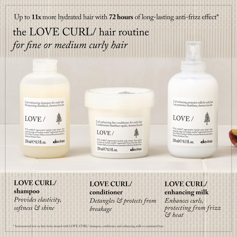 Davines LOVE CURL enhancing milk, 250 ml