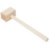 Chef Aid 1E+36 Wooden Meat Mallet , Beige