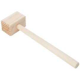Chef Aid 1E+36 Wooden Meat Mallet , Beige