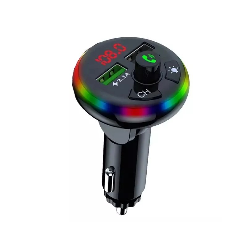 BT Swiveling head FM Transmitter Car Charger HandsFree car stereo