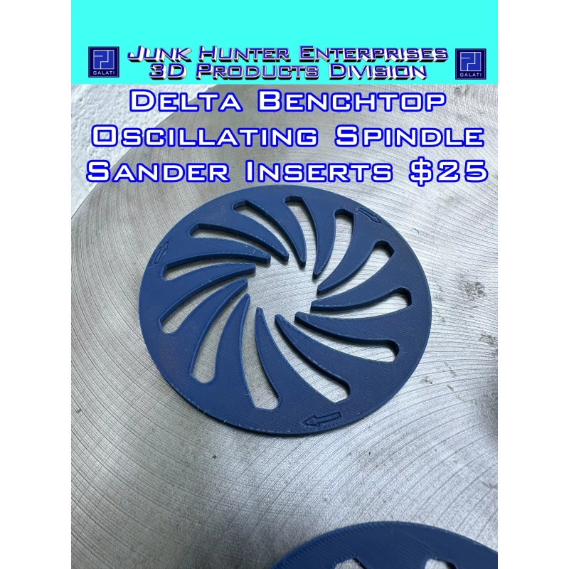 Junk Hunter Enterprises DELTA BOSS B.O.S.S. Bench Benchtop Oscillating Spindle