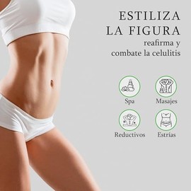 Gel Reductivo Ambiose 1000 ml, Reductor de Medidas, Abdomen, Piernas, Cadera, Anticelulitis, Reafirmante, con Alcanfor
