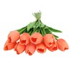 10pcs Artificial Tulip Flowers High Simulation Flowers Decor for Living