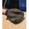 GORDON MILLER Car Wash Gloves High Density Chenille Grid Cloth