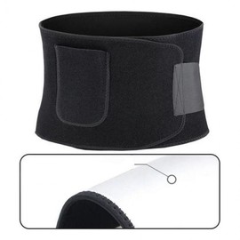 Sports Waist Trainer & Abdominal Shaper with Phone Pocket Black/L